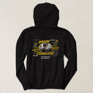 Pull À Capuche Amateurs de chats Personnalisés Drôles de Personna