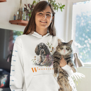 Pull À Capuche American Cocker Spaniel Dog Cute Pet Photo Custom