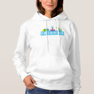 Pull À Capuche AMIS™   Logo avec icônes