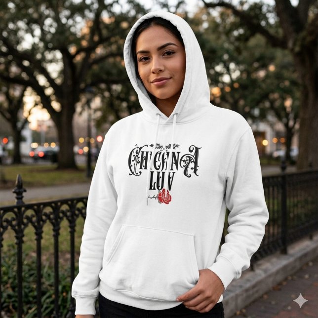 Pull À Capuche Amour Chicana | Fierté latina  (Chicana Love | Latina Pride Hoodie)