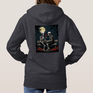 Pull À Capuche Amour et Rose