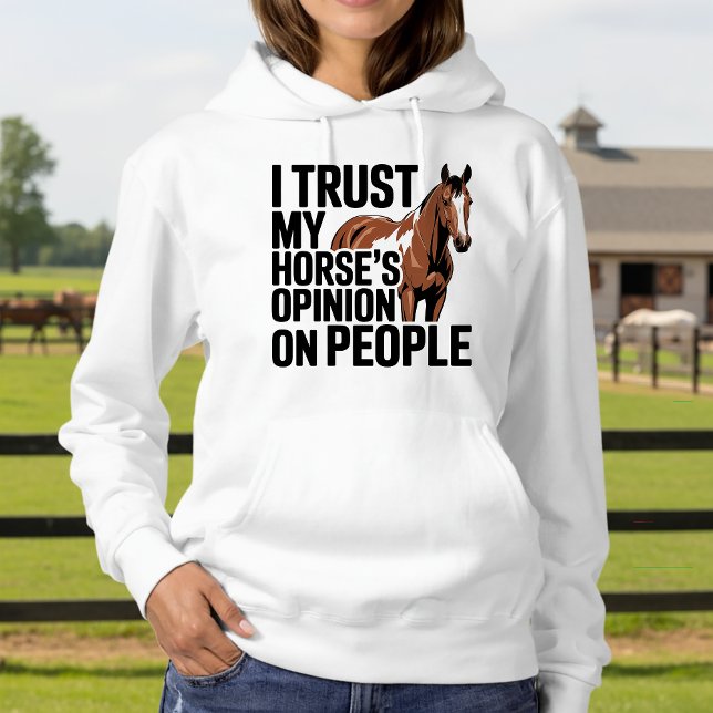Pull À Capuche Amoureuse de chevaux Cowgirl occidentale Équestre  (Créateur téléchargé)