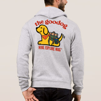 Pull À Capuche Amoureux des chiens Chien mignon randonnée Zip