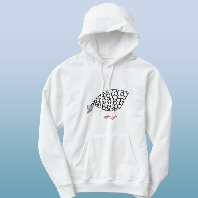 Pull À Capuche Amusant Guinée Hen Bird (Fun Guinea Fowl hoodie)