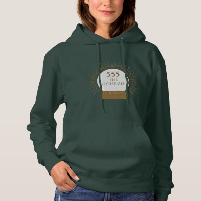 Pull À Capuche Angel Numéro 555- L'Alchimiste (Devant)