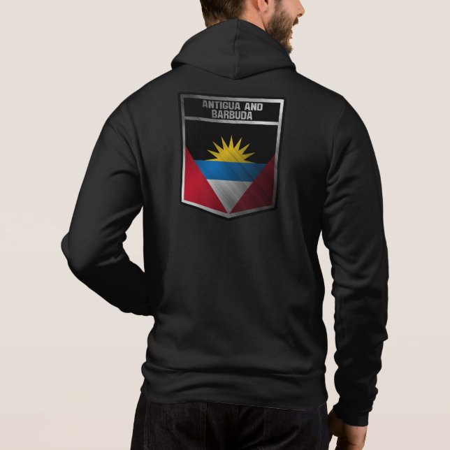 Pull À Capuche Antigua-et-Barbuda (Dos)