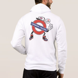 Pull À Capuche Appel de texte personnalisé à Londres