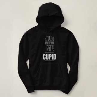 Pull À Capuche Appelle-Moi Juste Cupidé