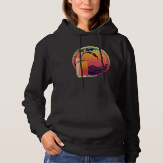 Pull À Capuche Apple Juice Synthwave 80s Retrowave Aesthetic  1