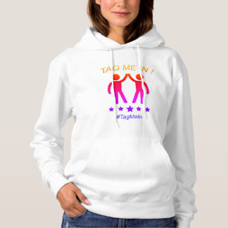 Pull À Capuche Appui multicolore du besoin - étiquetez-moi dedans
