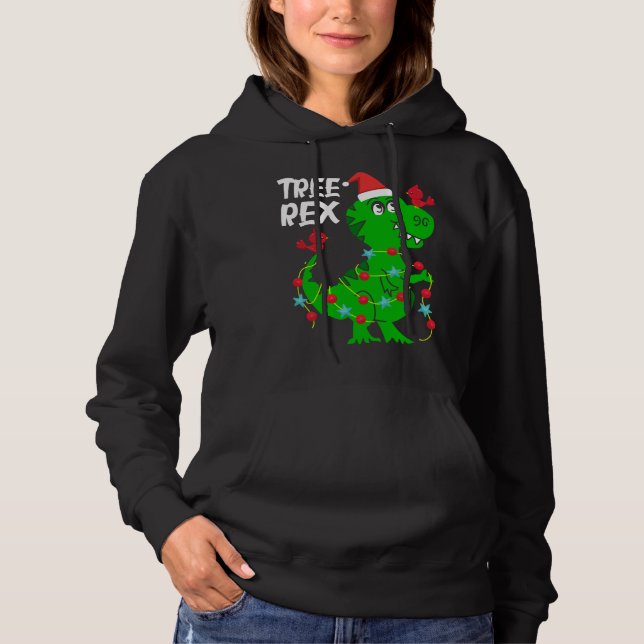 Pull À Capuche Arbre Rex. Dinosaur Dinosaure Cadeau mignon Dino N (Devant)