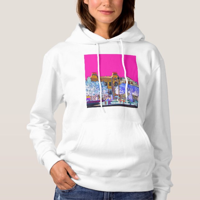 Pull À Capuche Architecture de Grodno Belarus (Devant)