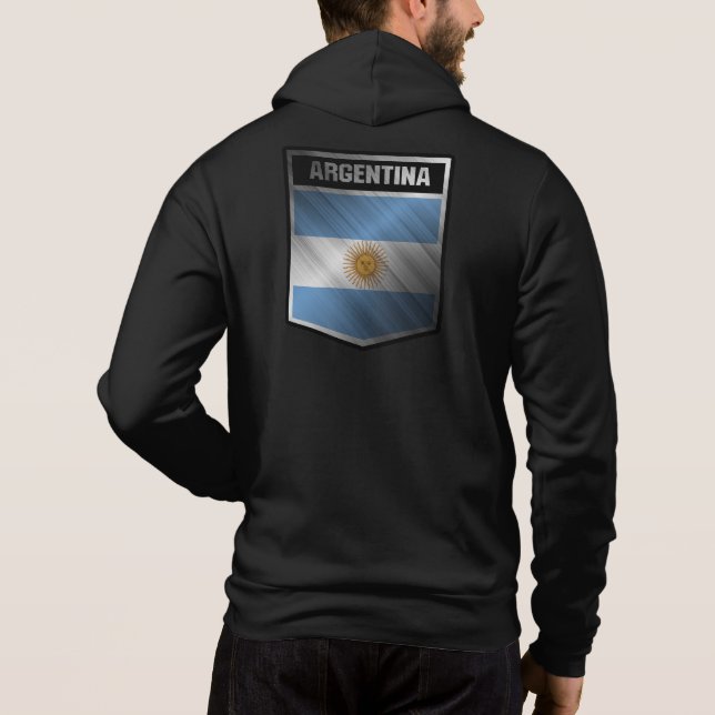 Pull À Capuche Argentine (Dos)