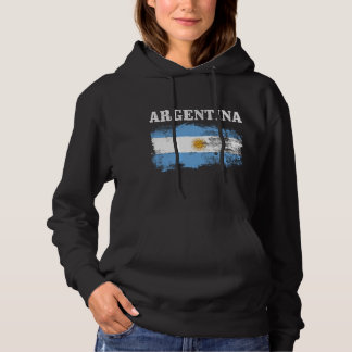 Pull À Capuche Argentine Drapeau Vintage Argentine Pride