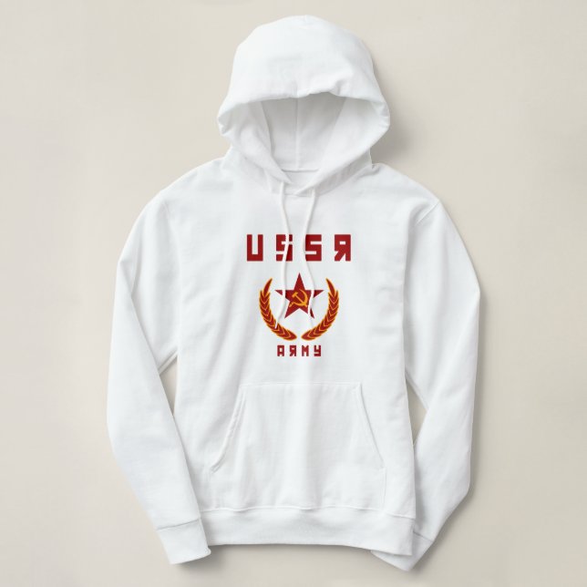 Pull À Capuche Armée de l'URSS (Design devant)