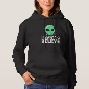 Pull À Capuche Art Alien cool Pour Hommes Femmes Tête Verte Galax