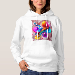 Pull À Capuche Art Coloré