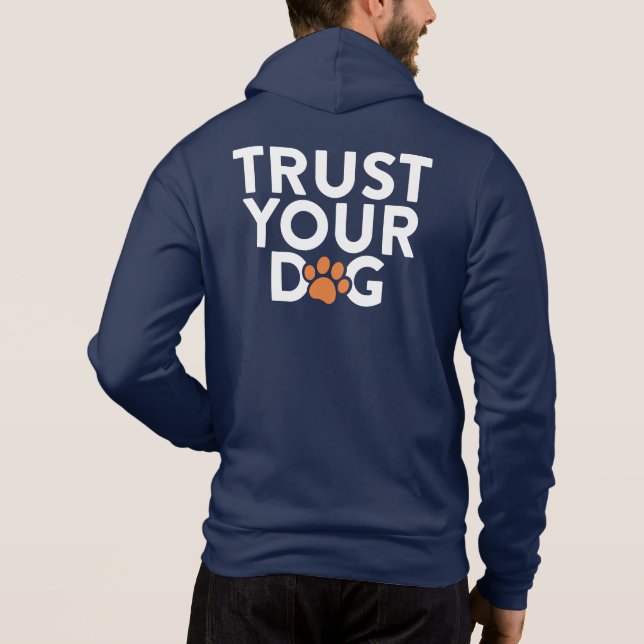 Pull À Capuche Ashton & Co. K9 Academy 2c Dark Zip  (Dos)