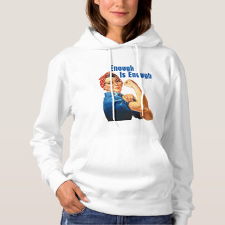 Pull À Capuche Assez C'Est Assez