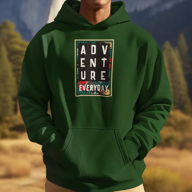 Pull À Capuche Aventure quotidienne (Gift this adventure everyday hoodie to your loved one and surprise theme)