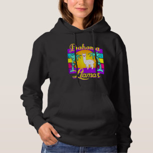 Pull À Capuche Bahama Llama 80s Retro Beach été