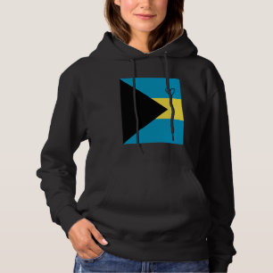 Pull À Capuche Bahamas Drapeau bahaméen coeur fier héritage natio