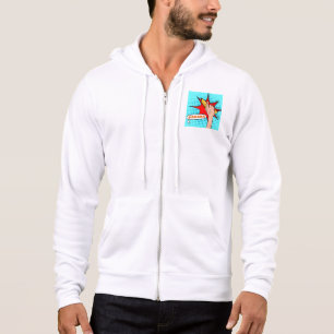 Pull À Capuche Banane dans le style de la bande dessinée Pop Art