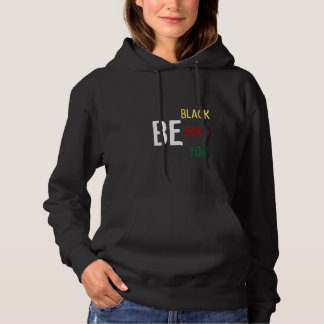 Pull À Capuche BE : Noir, Gras, Vous Sweatshirt