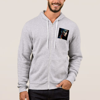 Pull À Capuche Bella+Canvas Homme Full-Zip