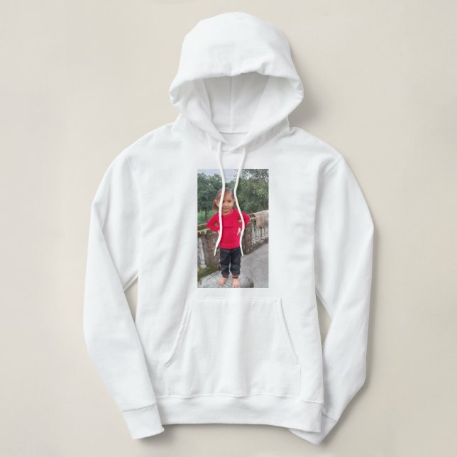Pull À Capuche Belle photo de bébé donc 😚 (Design devant)