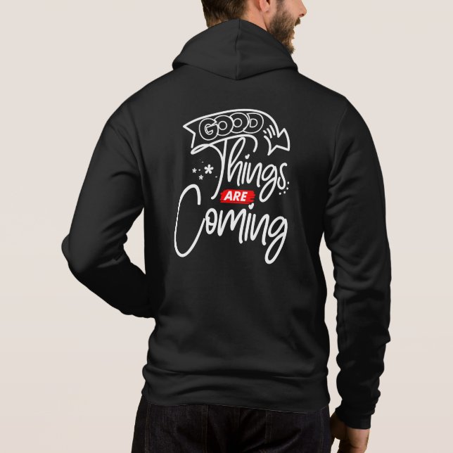 Pull À Capuche Belles Choses À Venir-97489 (Dos)
