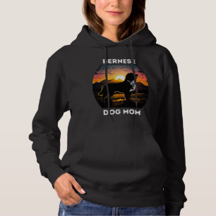 Pull À Capuche Bernese et le soleil levant pour Bernese Dog Mom