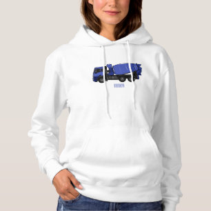 Pull À Capuche Béton mélange camion de transport caricature