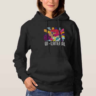 Pull À Capuche Bi Lateral Bisexual Rainbow Pride Bisexuality LGBT