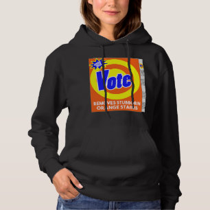 Pull À Capuche Bizarre boîte à savon anti-Trump Vote Remove or