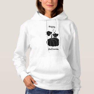 Pull À Capuche Black Happy Halloween horreur éffrayant