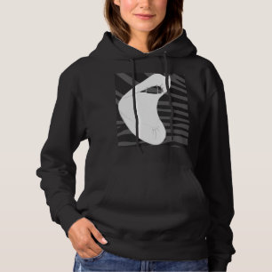 Pull À Capuche Blanc, gris et noir