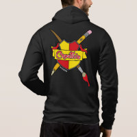 Blason Créatif de Chemise Graphiques Screwball Fer