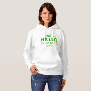 Pull À Capuche Bonjour été