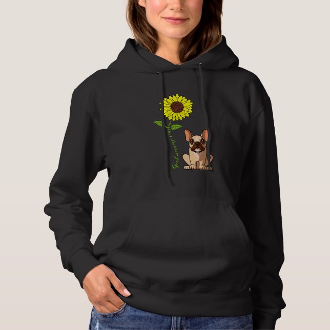 Pull À Capuche Bonjour Sunshine Amour Mon Cardigan Welsh Corgi (Devant)