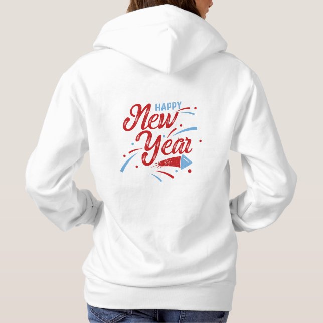 Pull À Capuche Bonne année 2 Vous (Dos)