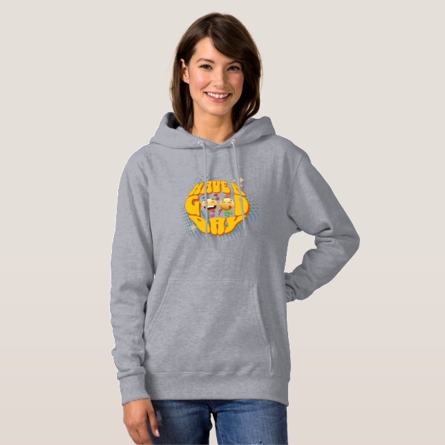 Pull À Capuche Bonne journée | Femmes (Devant entier)