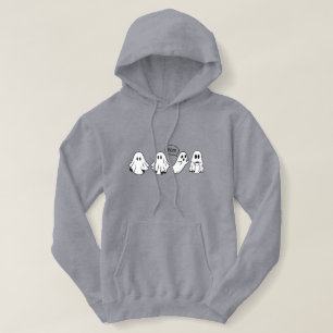 Pull À Capuche BOO ! Ghost mignon, fantôme d'Halloween