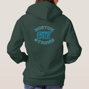 Pull À Capuche BOSTON 617 FORT 3D Patch