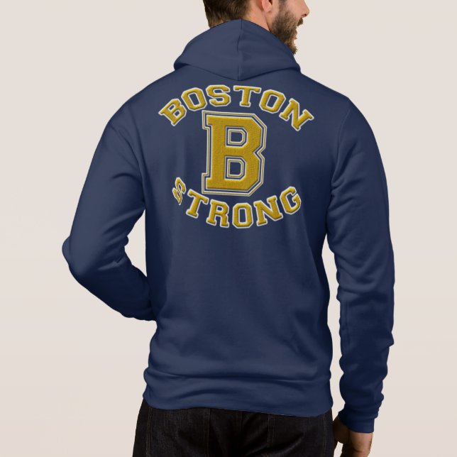 PULL À CAPUCHE BOSTON FORT (Dos)