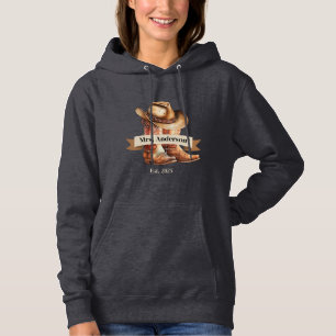 Pull À Capuche Bottes de campagne et T-shirt Casquette