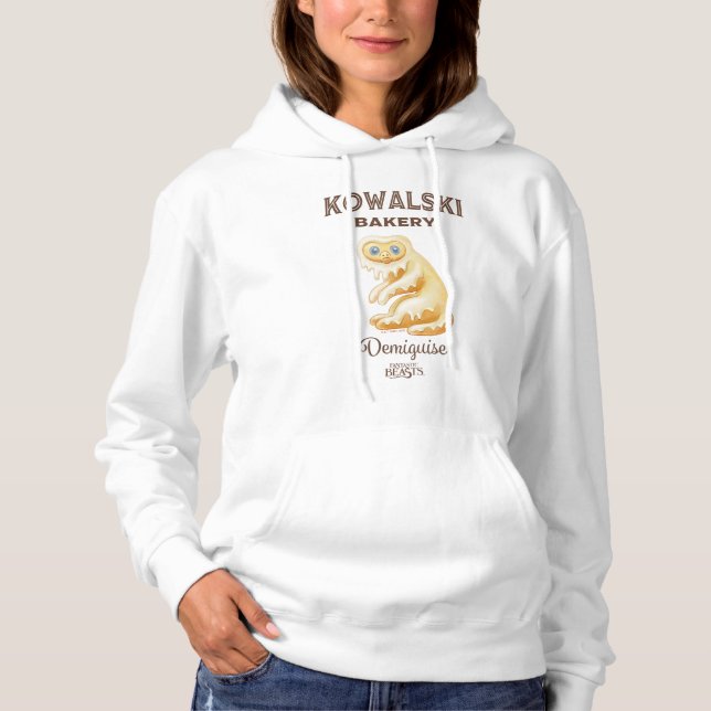 Pull À Capuche Boulangerie Kowalski - Demiguise (Devant)