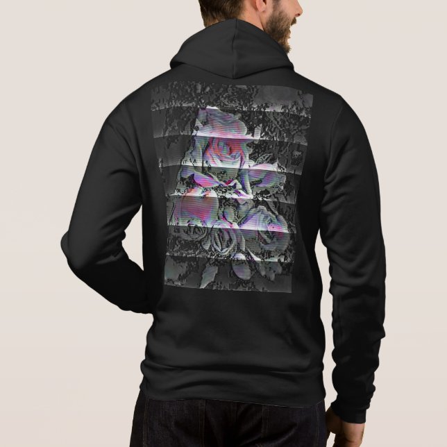 Pull À Capuche Bouquet Techno  (Dos)