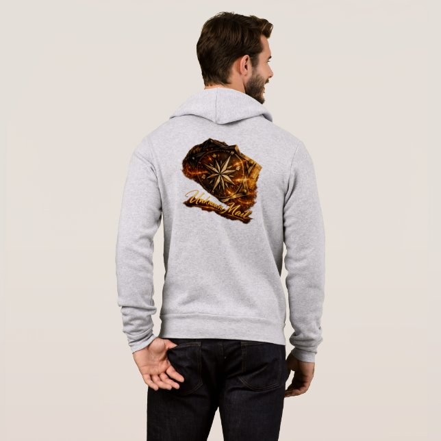 Pull À Capuche Boussole★ (Dos entier)