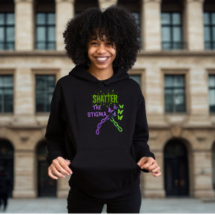 Pull À Capuche Brisez les tabous - Santé mentale
